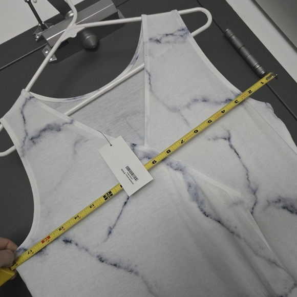 Oak + Fort Marble Print Sleeveless Dress - Picture 2 of 3